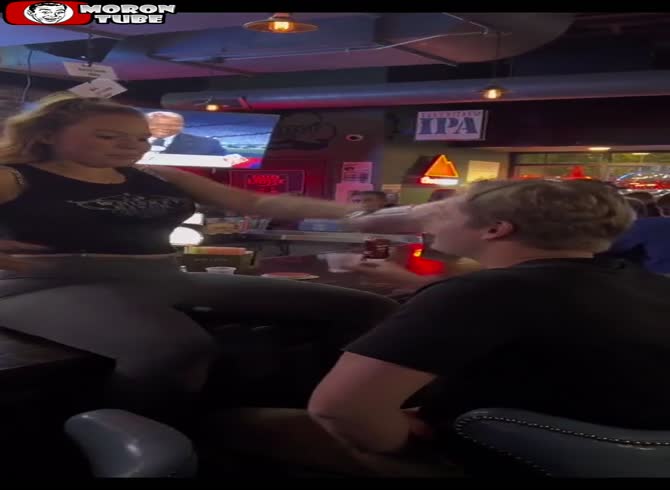 Video :Take this glass and slap it in your face New weird trend